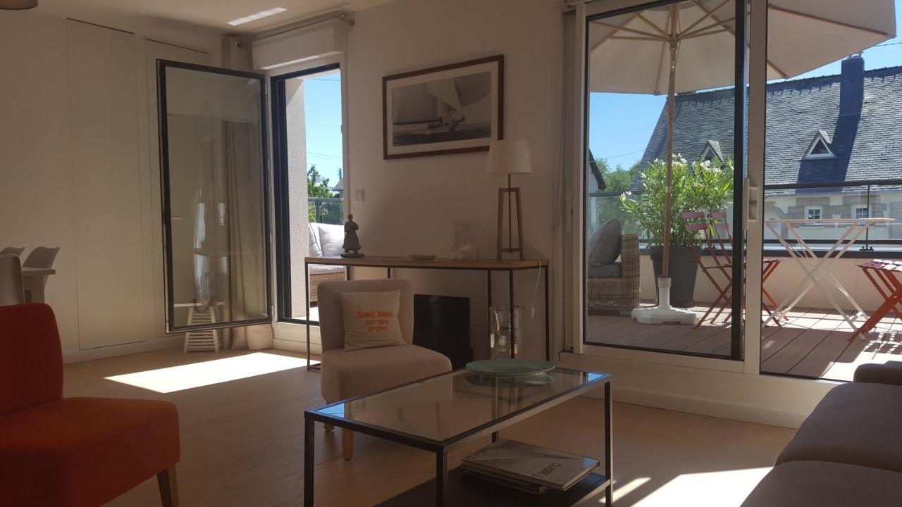 Les Cypres - Appt Avec Terrasse Proche Plage Saint-Malo Bagian luar foto